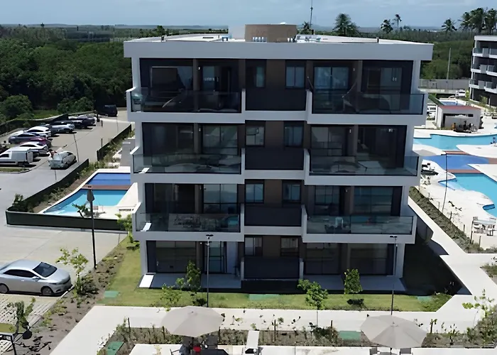 Luxuoso E Aconchegante Flat Em Porto De Galinhas - Makia Beach